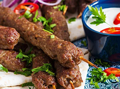 KEBAB PLATTER (16 PCS)