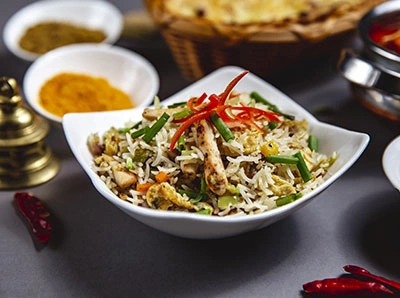 KOLKATA DELIGHT SPL FRIED RICE
